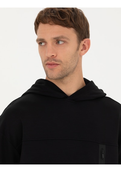 Pierre Cardin Erkek Siyah Sweatshirt 50272510-vr046 Siyah