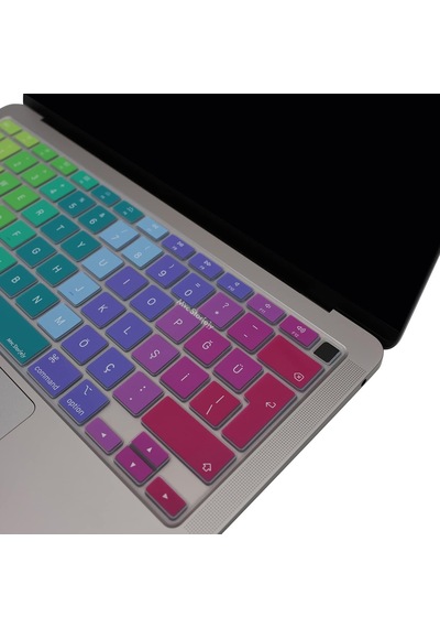Türkçe Q Klavye Koruyucu Macbook Air 13 A2179 A2337 M1 Uyumlu Uk Iso Ters L Enter Ultra İnc