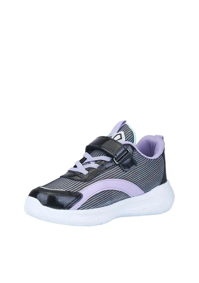 Zacoz Kız Çocuk Sevimli Figürlü Renkli Günlük Spor Sneaker Ayakkabı Siyah