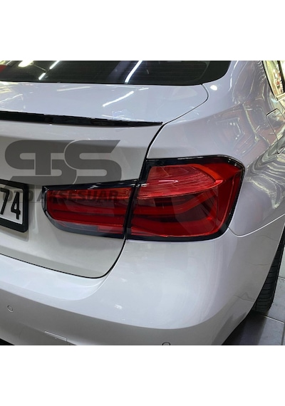 Sts Oto Aksesuar Bmw F30 318, 320, 325, 330, Bagaj Üstü Spoiler Piano Black (Parlak Siyah)