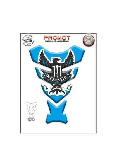 Universal Motosiklet Tank Pad 3d Sticker 0196 Diğer