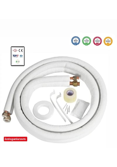 İnverter 9000 Btu-12000 Btu Klima 3 Metre Boru 50 Cm Ayak Titreş