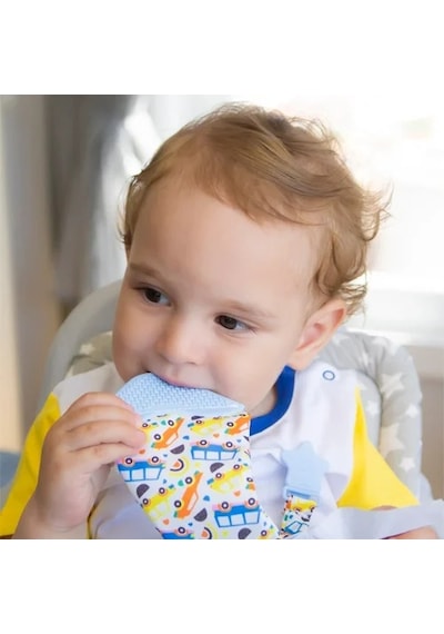 Babyjem Silikon Diş Kaşıyıcı Fular & Kravat Diş Kaşıyıcı Mavi Outlet