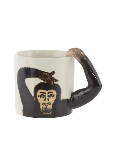 Mudo Home Monkey Wıld Kahve Fincanı Siyah