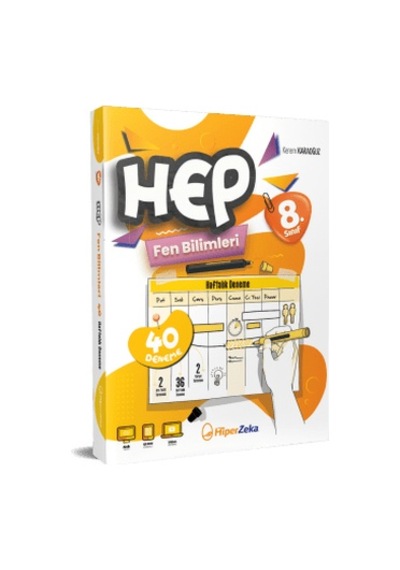 8. Sınıf Hep Fen Bilimleri Haftalık Deneme Föyleri