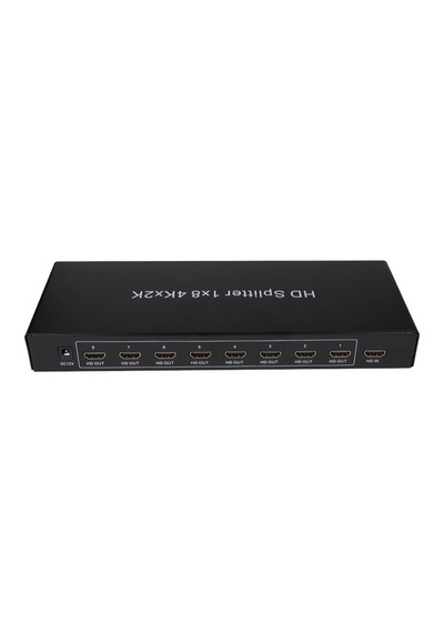 Vcom Dd448 1-8 Port 1.4v 4k 30hz Metal Hdmi Splitter Beyaz - Siyah