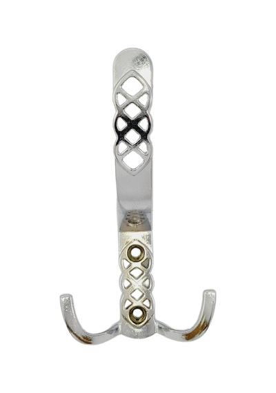 Kristal Portmanto Askı Krom - 5 Adet Krem
