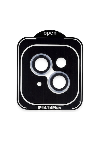 Joko Apple iPhone Uyumlu 14 Pvd Metal Kamera Lens - Mavi Renkli