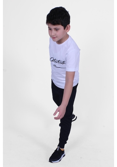 Fyk Kids Atatürk Baskılı Imzalı Unisexs Takım İndigo
