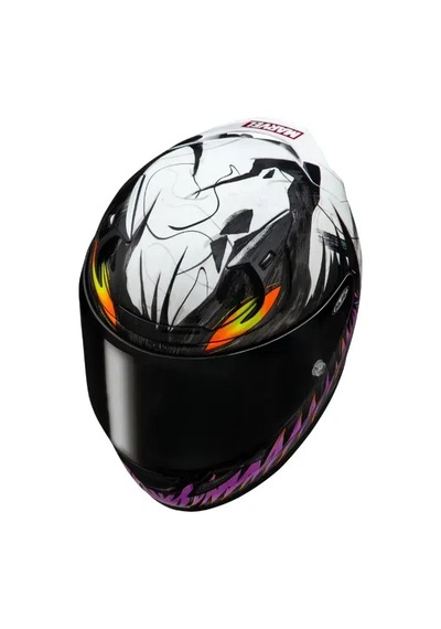 Hjc Rpha12 Anti Venom 2 Mc8 Kapalı Motosiklet Kaskı M Çok Renkli