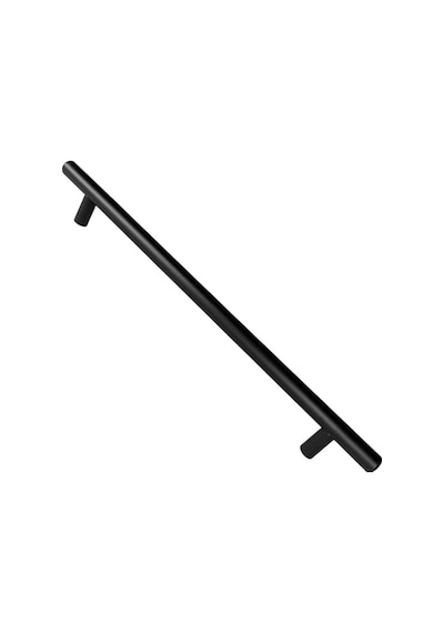 Mutfak Ve Banyo Dolabı Kapakları Ve Çekmeceler İçin Metal Kulp Paslanmaz Mobilya Dolap Kulbu 224mm Mat Siyah 2 Adet