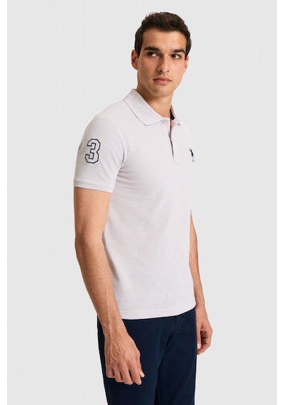 U.s. Polo Assn. Erkek Açık Gri Tişört Basic 50326920-vr001