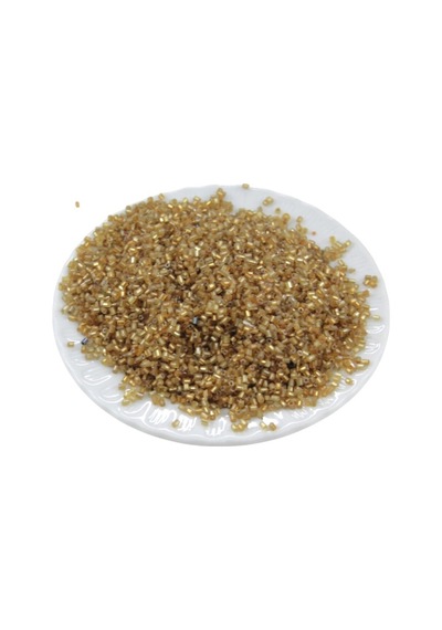Kesme Boncuk Çift Renk Koyu Bal 2x1,5 Mm 100 Gr 4000 Adet