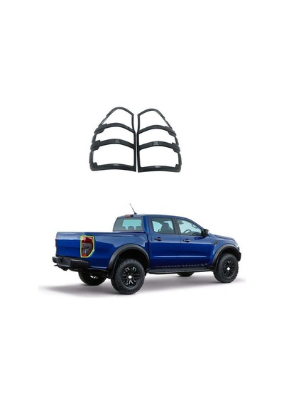 Ford Ranger 2016 2018 Arka Stop Kaplama Abs Siyah