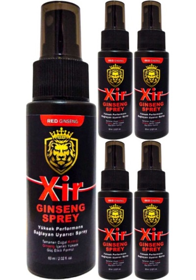 Xir Delayspray 5 Adet Erkeğe Geciktiricisprey 60ml