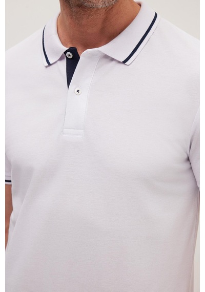 Tudors Erkek Slim Fit Dar Kesim %100 Pamuk Yumuşak Dokulu Serin Tutan Kumaş Düz Pike Beyaz Polo Yaka Tişört-42245 Beyaz Tudors Erkek Slim Fit Dar Kesim %100 Pamuk Yumuşak Dokulu Serin Tutan Kumaş Düz Pike Beyaz Polo Yaka Tişört-42245 Beyaz