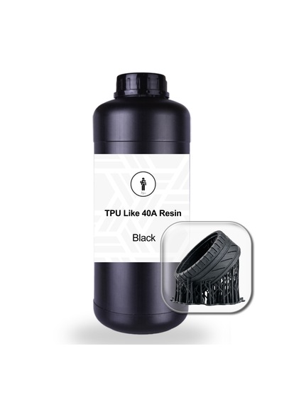 Tpu Like Reçine 40a - 1 Kg / Siyah