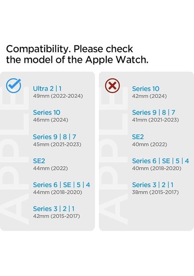 Spigen Apple Watch 49/46/45mm Ultra 3/2/1 / Seri 11/10/9/8/7 İle Uyumlu Kordon Band Modern Fit Klasik Saat Tipi Çelik Gümüş Kayış Amp06356 - Silver Spigen Apple Watch 49/46/45mm Ultra 3/2/1 / Seri 11/10/9/8/7 İle Uyumlu Kordon Band Modern Fit Klasik Saat Tipi Çelik Gümüş Kayış Amp06356 - Silver
