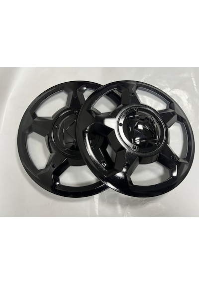Karsan J10 Siyah Piano Black Renk Jant Kapağı Takımı
