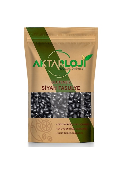 3 Kg Glutensiz Siyah Fasulye 1. Kalite