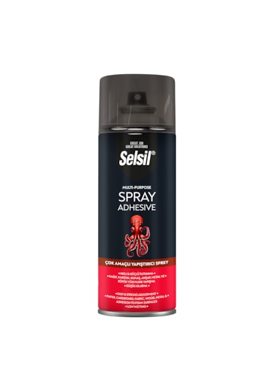 Selsil Çok Amaçlı Yapıştırıcı Sprey 400 ML