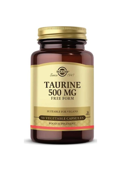 Solgar Taurine 500 MG 50 Kapsül