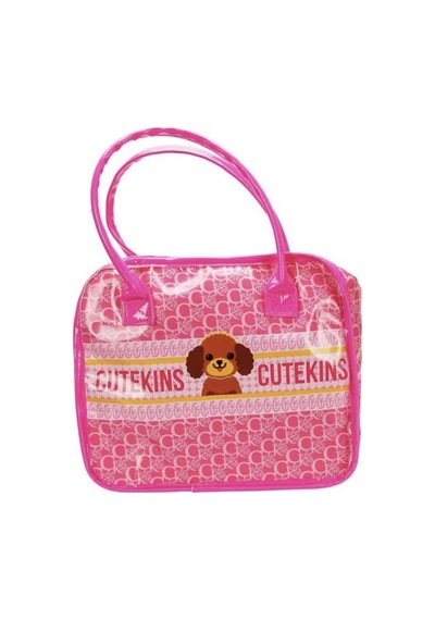 Sunman Oyuncak Cutekins Taşıma Çantalı Peluş Köpek Çok Rengi