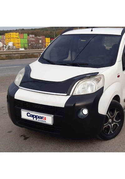 Cappafe Fiat Fiorino Ön Kaput Koruyucu Rüzgarlık 4Mm Abs 2007-