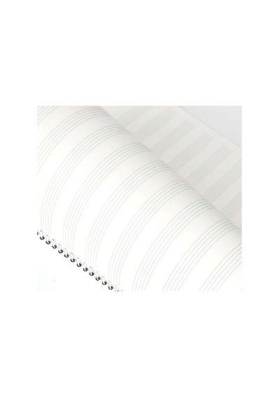 Morning Glory 1200 Müzik Defteri 25,2x17,8 Cm Gri 10235-88618