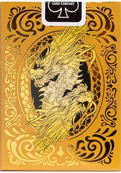 Bicycle Dragon Back Gold Premium Oyun Kağıdı Limited Edition Koleksiyonluk İskambil Kartları