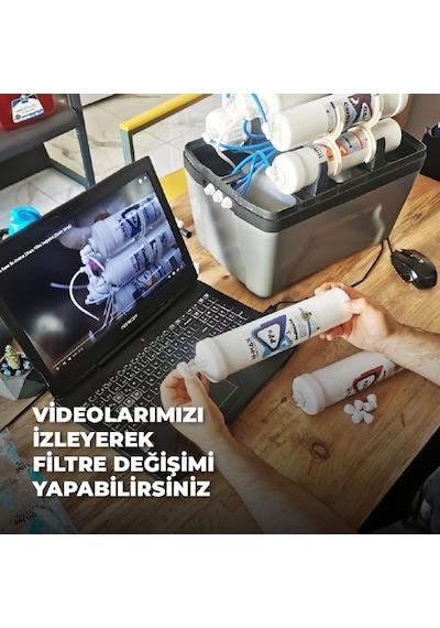 Kapalı Kasa Su Arıtma Cihazı 5 Li Inline Su Arıtma Filtresi