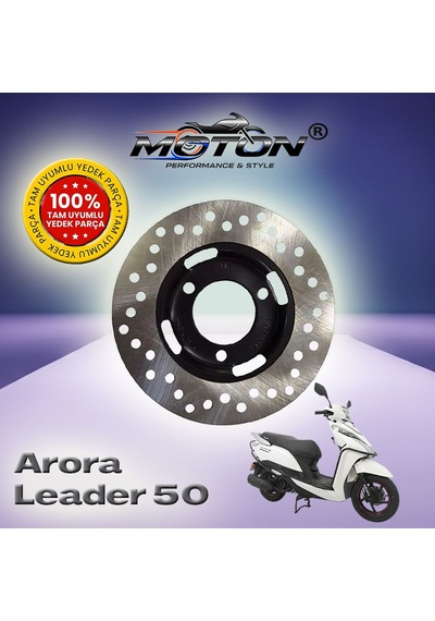 Arora Leader 50 Arka Fren Diski Çanaklı Model 180x48x3.5 Mm