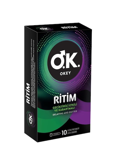Okey Prezervatif Ritim 10'lu
