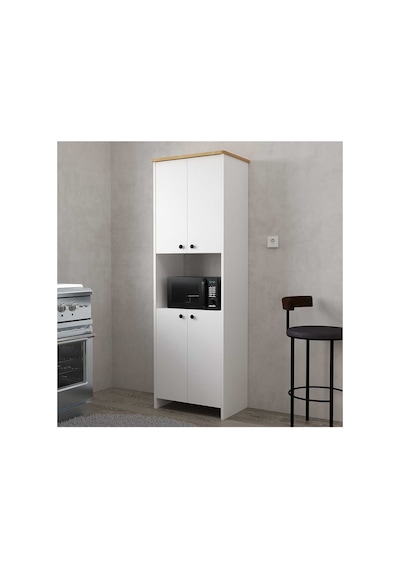 4 Kapaklı Raflı Çok Amaçlı Mikrodalga Bölmeli Mutfak Dolabı Beyaz - 645221186 Beyaz 4 Kapaklı Raflı Çok Amaçlı Mikrodalga Bölmeli Mutfak Dolabı Beyaz - 645221186 Beyaz