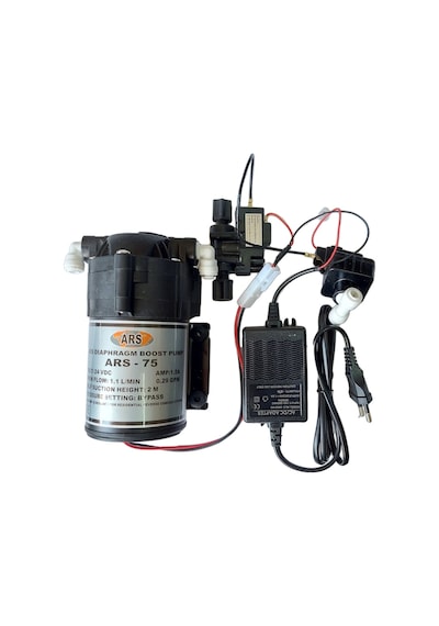 Su Arıtma Cihazı Basınç Pompası 75 Gpd Elektrik Bağlantılı Tam Set Su Arıtma Cihazı Basınç Pompası 75 Gpd Elektrik Bağlantılı Tam Set