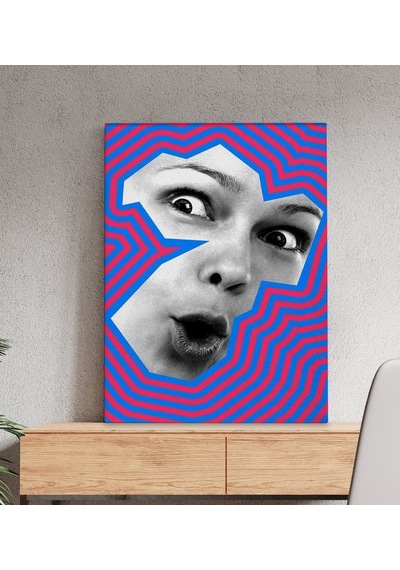 Bk Gift Fantastic Tasarımlı Kanvas Tablo-29 50x70cm Ev Dekorasyonu, Ev Hediyesi Bitmeyencom29943 Bk Gift
