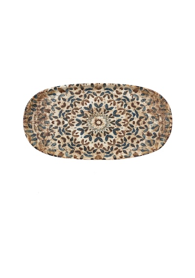 Mudo Home Ephesus Düz Kayık Tabak 25cm Renkli