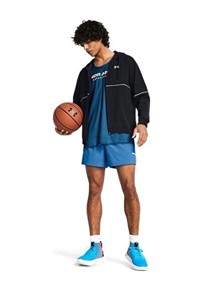 Under Armour Ua Zone Woven Jacket Erkek Günlük Ceket 1383400-001 Siyah Siyah