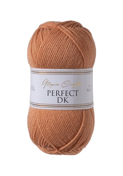 Utopia Crafts Perfect Dk %100 Akrilik Yumuşak Örgü İpi 100g 300m - Kiremit