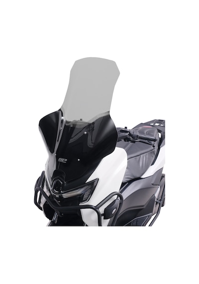 GP Kompozit Yamaha NMAX 125 / 155 2025 Uyumlu Elcikli Tur Camı Füme 82 cm