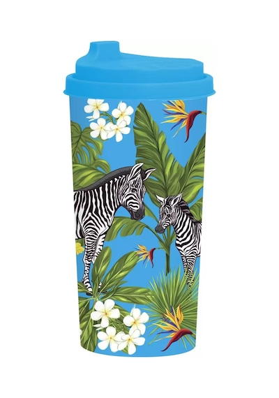 Herevin Desenli Kahve Bardağı-zebra 470 Cc 161920-015 Çok Renkli