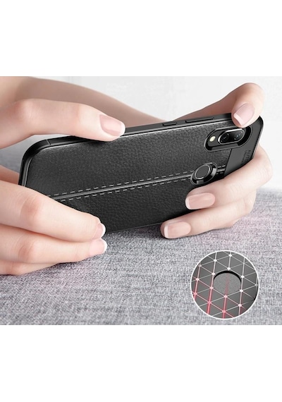 Honor 10 Lite Kamera Korumali Deri Desenli Kaliteli Kilif 325049529 - Renk Seçimi-Kampanya / Gri-Nano Ekran Koruyucu (+25 Tl)