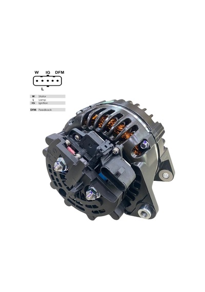Prestolıte 24v Alternatör Dinamo 120 A Soketli 5 Fiş W-l-15-s-dfm