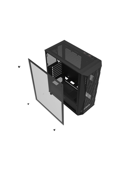 Aıgo Darkflash Dk352 650w 80+ Usb3.0 4x12cm Fan Temperlı Cam Sıyah E-atx Oyuncu Kasası