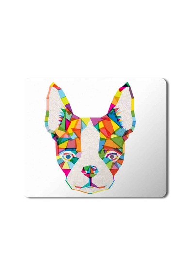 Bulldog Rainbow Baskılı Mousepad Mouse Pad