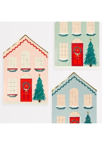 - Festive Plates - Kutlama Evi Tabak 8'li 256
