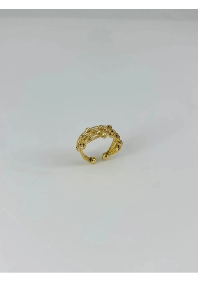 Ieg - 14 K Gold Kaplama Yüzük Elk-bjtıeg Çok Renkli 50790804