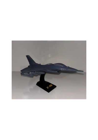 F-16 Fighting Falcon 3d Baskı Maket Boyanabilir Savaş Uçağı Modeli