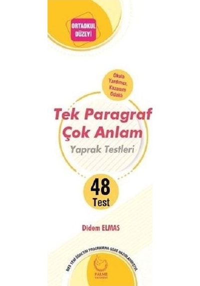 Yaprak Tek Paragraf Çok Anlam