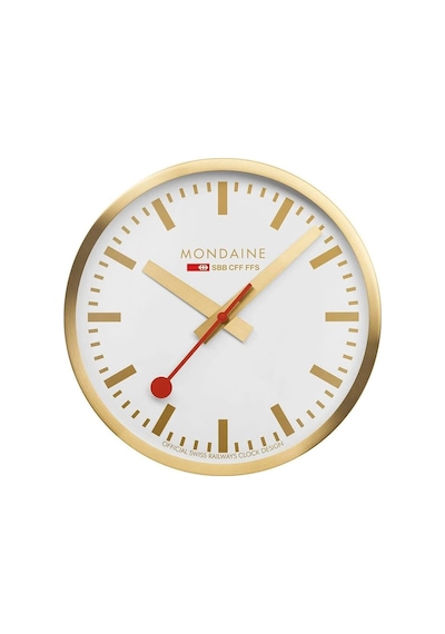 Mondaıne A990.clock.18sbg Duvar Saati Altın